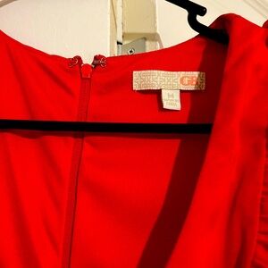 Red GB jumpsuit from Dillards